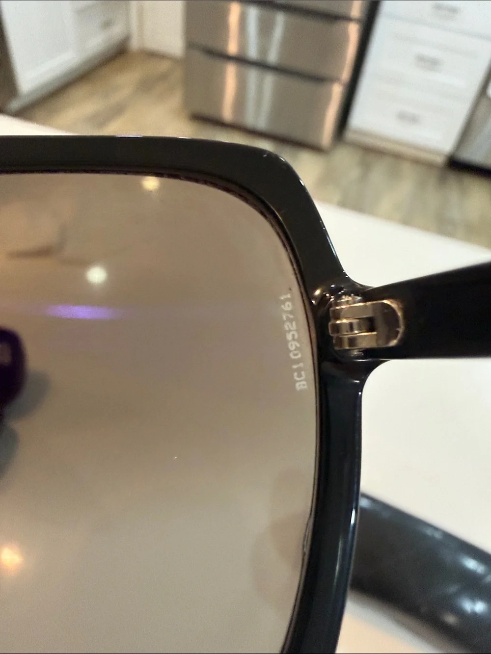CHANEL Black Sunglasses with Dark Smoke Lenses vintage Y2K